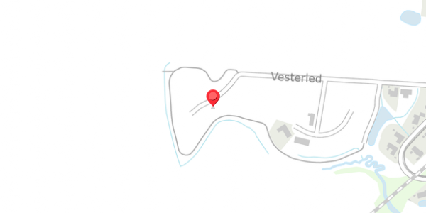 Trafikstøjkort på Vesterled 48, 5690 Tommerup