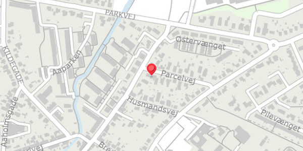 Trafikstøjkort på Parcelvej 15, 8300 Odder