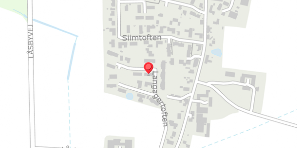Trafikstøjkort på Langagertoften 35, 8660 Skanderborg
