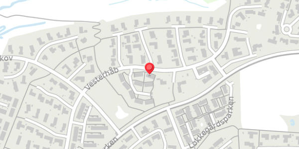 Trafikstøjkort på Vesterhåb 18B, 8300 Odder