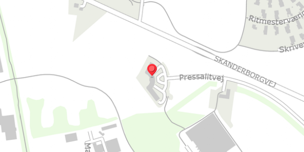 Trafikstøjkort på Pressalitvej 1, . , 8680 Ry