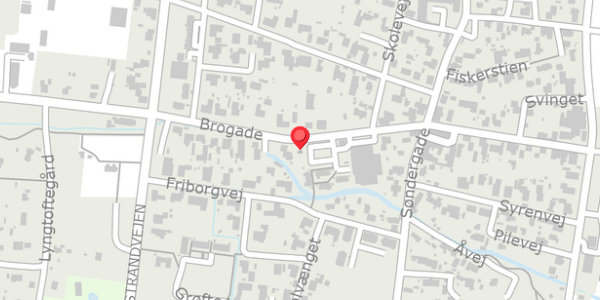 Trafikstøjkort på Brogade 31, . , 9370 Hals