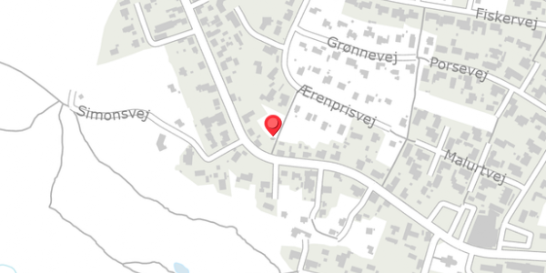 Trafikstøjkort på Vesterhavsgade 86, . , 7700 Thisted