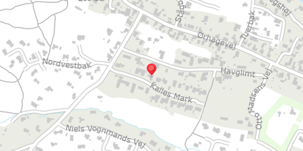 Trafikstøjkort på Kalles Mark 5, 7700 Thisted
