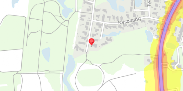 Trafikstøjkort på Solbrinken 29, . , 2750 Ballerup