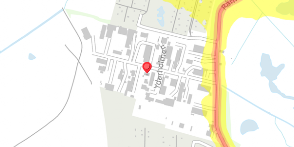Trafikstøjkort på Yderholmen 11, . , 2750 Ballerup