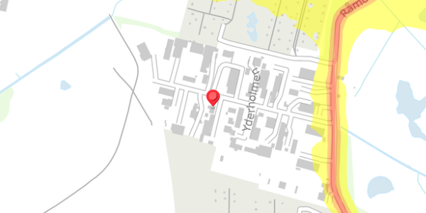 Trafikstøjkort på Yderholmen 13, . , 2750 Ballerup