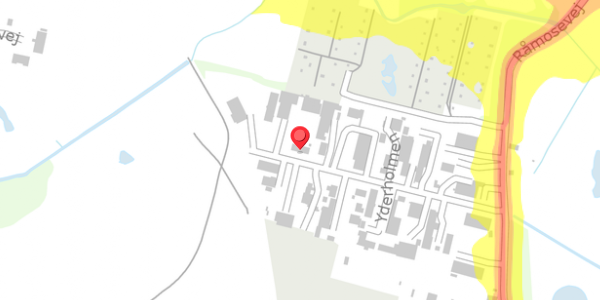 Trafikstøjkort på Yderholmen 16, . , 2750 Ballerup