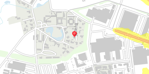 Trafikstøjkort på Byager 17, 2750 Ballerup