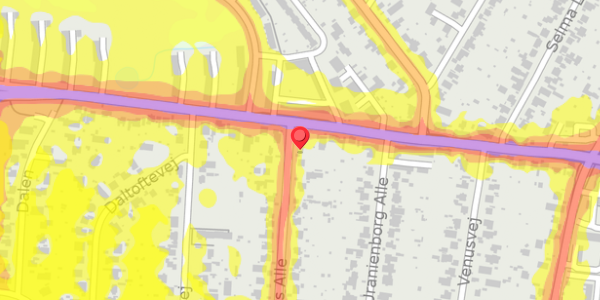Trafikstøjkort på Mars Alle 3, . , 2860 Søborg