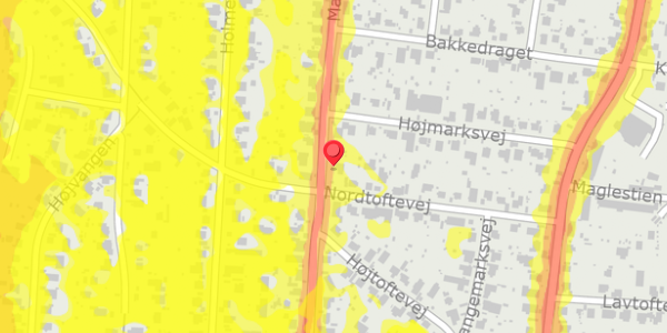 Trafikstøjkort på Mars Alle 37, . , 2860 Søborg