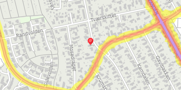 Trafikstøjkort på Dalbugten 31, 2730 Herlev