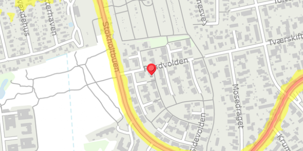 Trafikstøjkort på Randvolden 24, . , 2730 Herlev