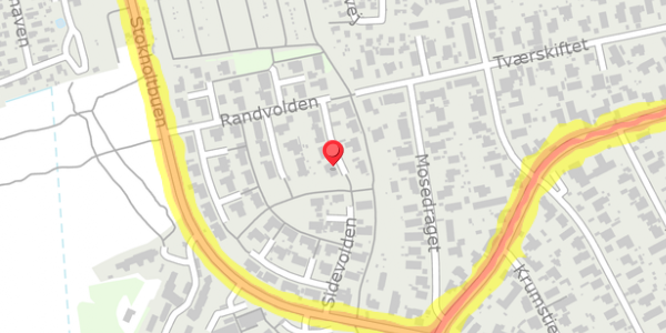 Trafikstøjkort på Randvolden 46, . , 2730 Herlev