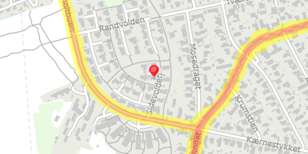 Trafikstøjkort på Sidevolden 25, . , 2730 Herlev