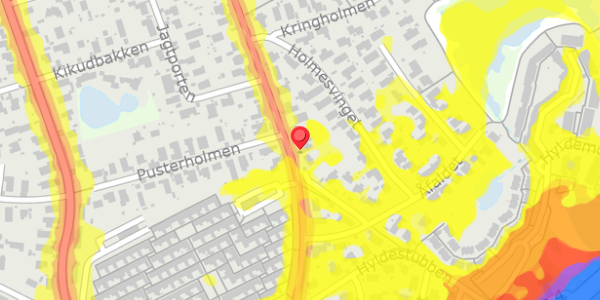 Trafikstøjkort på Sortemosevej 18, . , 2730 Herlev