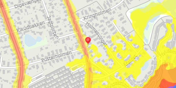 Trafikstøjkort på Sortemosevej 22, . , 2730 Herlev