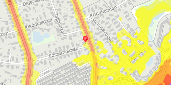 Trafikstøjkort på Sortemosevej 23, . , 2730 Herlev