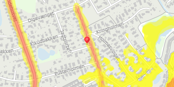 Trafikstøjkort på Sortemosevej 29, . , 2730 Herlev