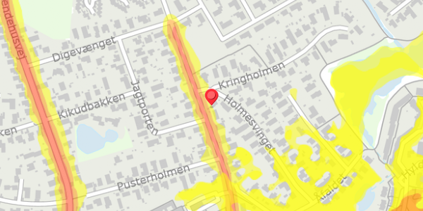 Trafikstøjkort på Sortemosevej 30, . , 2730 Herlev