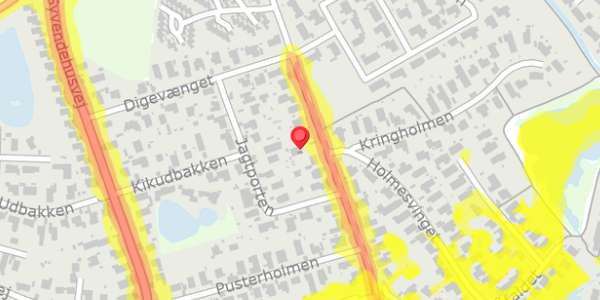 Trafikstøjkort på Sortemosevej 35, . , 2730 Herlev
