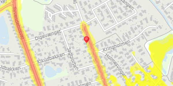 Trafikstøjkort på Sortemosevej 39, . , 2730 Herlev