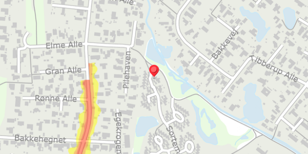 Trafikstøjkort på Sortemosevej 130, . , 2730 Herlev
