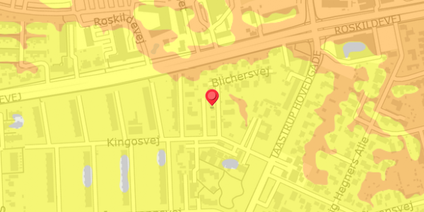Trafikstøjkort på Blichersvej 3, . , 2630 Taastrup