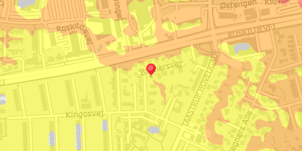 Trafikstøjkort på Blichersvej 6, . , 2630 Taastrup
