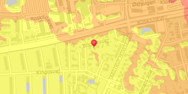 Trafikstøjkort på Blichersvej 8, . , 2630 Taastrup