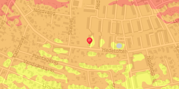Trafikstøjkort på Hedetoften 1, . 2, 2640 Hedehusene