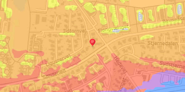 Trafikstøjkort på Ildtornvej 7, 2640 Hedehusene