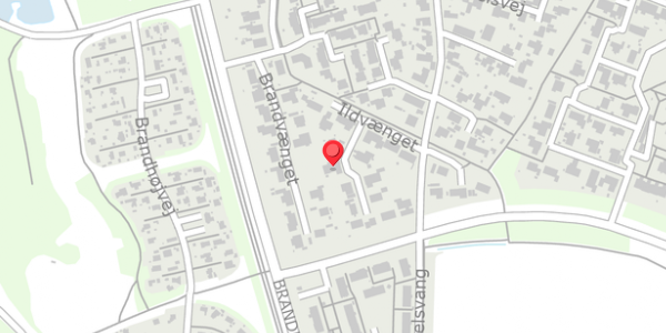 Trafikstøjkort på Ildvænget 21, . , 2640 Hedehusene