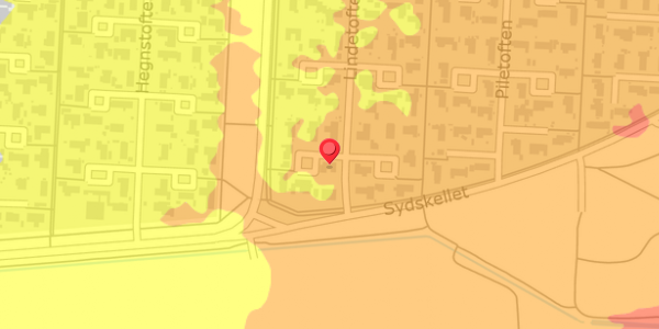 Trafikstøjkort på Lindetoften 1, . , 2630 Taastrup