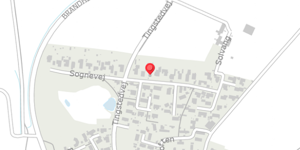 Trafikstøjkort på Solvang 5, . , 2640 Hedehusene