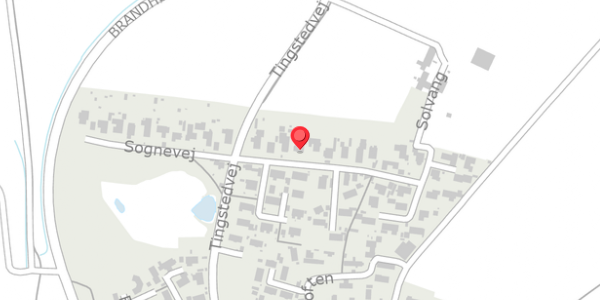 Trafikstøjkort på Solvang 7, . , 2640 Hedehusene