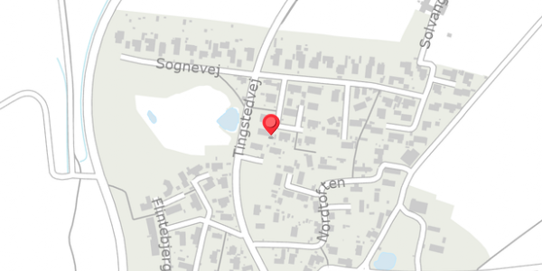 Trafikstøjkort på Solvang 8, . , 2640 Hedehusene