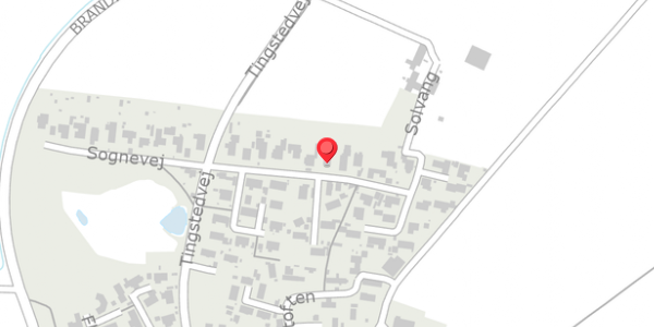 Trafikstøjkort på Solvang 13, . , 2640 Hedehusene