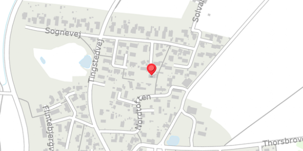 Trafikstøjkort på Solvang 44, . , 2640 Hedehusene