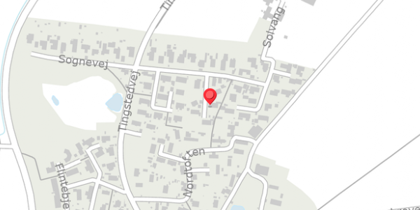 Trafikstøjkort på Solvang 46, . , 2640 Hedehusene