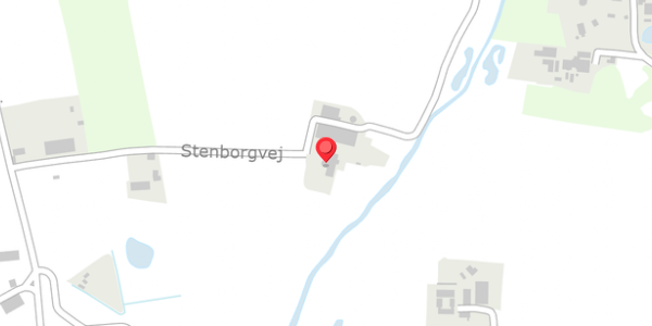 Trafikstøjkort på Stenborgvej 2, 2640 Hedehusene