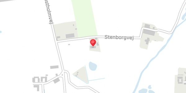 Trafikstøjkort på Stenborgvej 3, . , 2640 Hedehusene