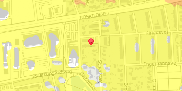 Trafikstøjkort på Sthensvej 21, . , 2630 Taastrup
