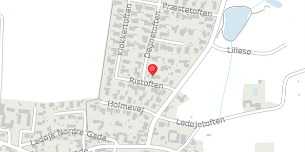 Trafikstøjkort på Degnetoften 2, . , 2765 Smørum