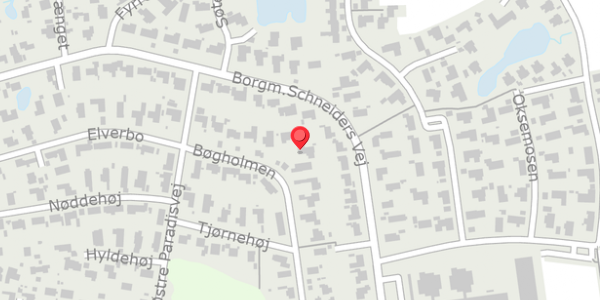 Trafikstøjkort på Bøgholmen 13, . , 2840 Holte