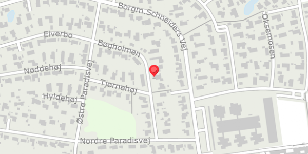 Trafikstøjkort på Bøgholmen 21, . , 2840 Holte