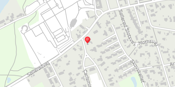 Trafikstøjkort på Carlsmindevej 3, . , 2840 Holte