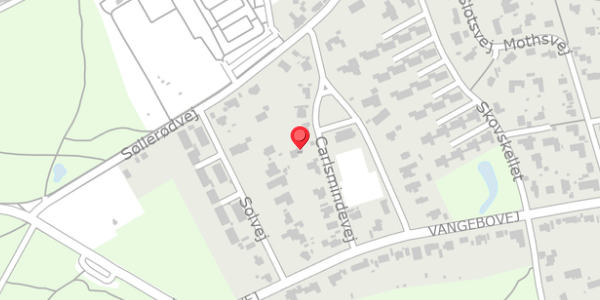 Trafikstøjkort på Carlsmindevej 10, . , 2840 Holte