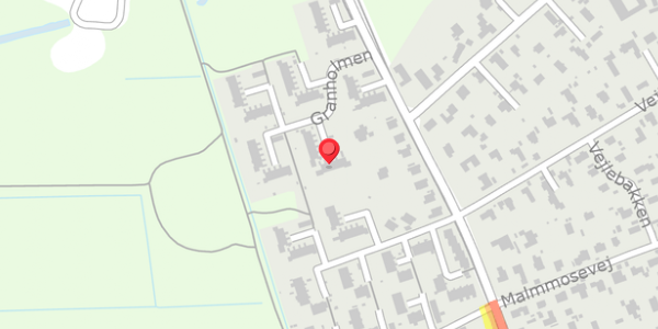 Trafikstøjkort på Granholmen 13, . , 2840 Holte