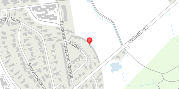Trafikstøjkort på Kuben 24, 2840 Holte